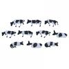 Model Railway Black & White Cow HO/OO Gauge 00 Cows High Quality