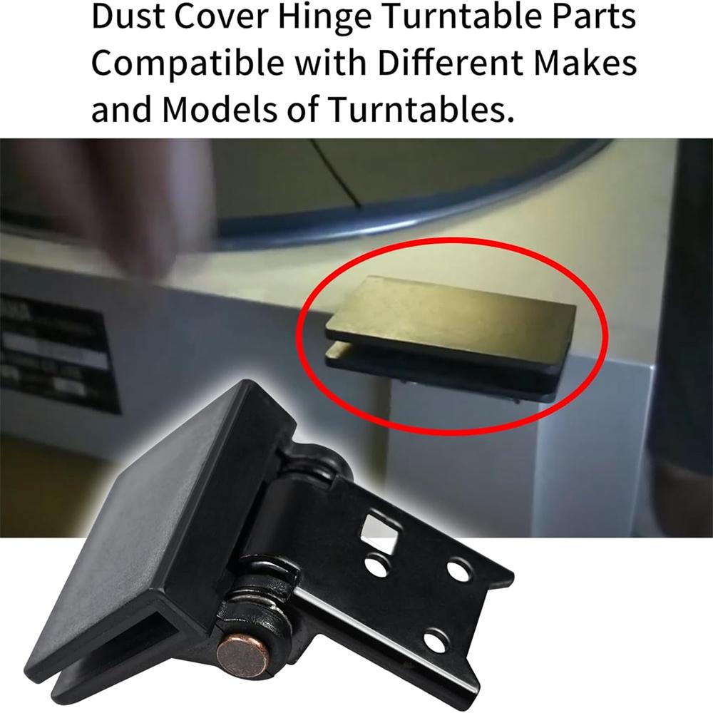 2 × Dust Cover Hinge Turntable Parts For Yamaha P-200 P-220 For Sony-PS-11 PS-22
