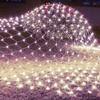 Solar Powered LED Starry Net Decorative Lights