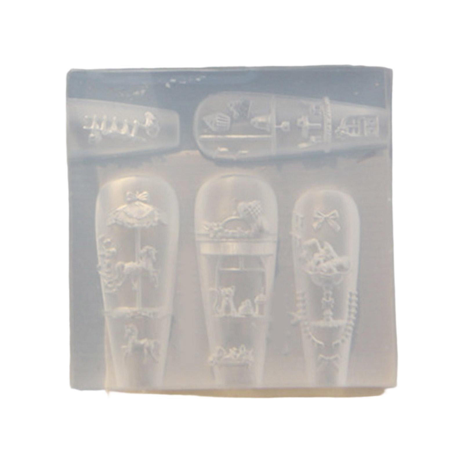 

Реалистичный дизайн Силиконовая форма для аксессуаров для нейл-арта для DIY поделок, изготовления ювелирных изделий, безопасная, простая в использовании, форма для нейл-шармов T3