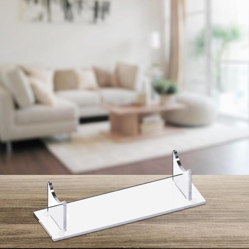 Acryl Säbelständer Multifunktionale Präsentation für Schwerter Dolche Zauberstäbe und Sammlerstücke Klarer Halter mit schwarzem Sockel