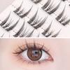 Reusable Self-adhesive Lash Clusters DIY Glue Free Fake Lashes Sweet False Eyelash Clusters  Women