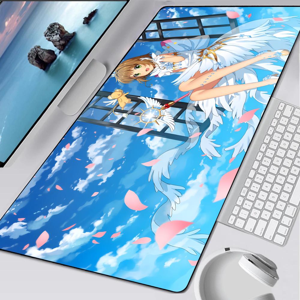 C-Card C-Captor Sakura Mouse Pad Rubber Mat Laptop Xxl Mousepad Notebook Gamer Computer Table Gaming Accessories