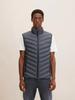 Winter Jacket Tom Tailor Quilted Vest (1031473) Gray Twill Structure