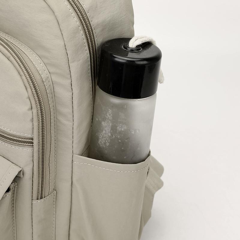 Backpack Nylon Waterproof  Laptop Unisex Casual Mochila Sports Travel Zipper Lightweight Rucksacks