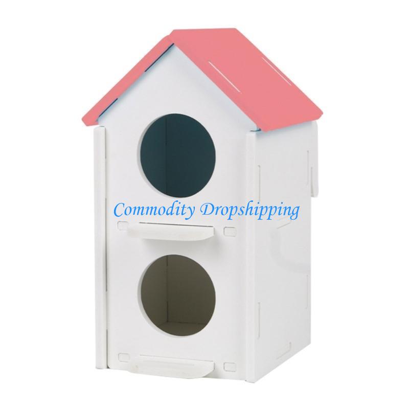 Y5JC Bird Nest Cage, 2 Tiers Nest, Shelter Nest Hummingbird Outdoor Hideouts