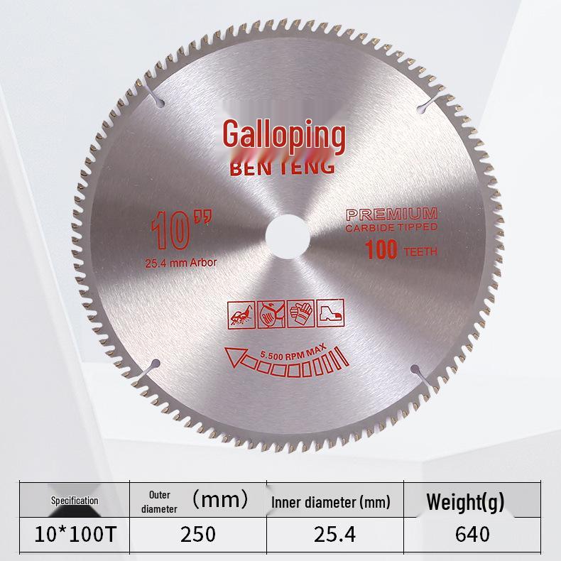Benton Alloy Sharp Saw Blade for Wood and Metal Cutting