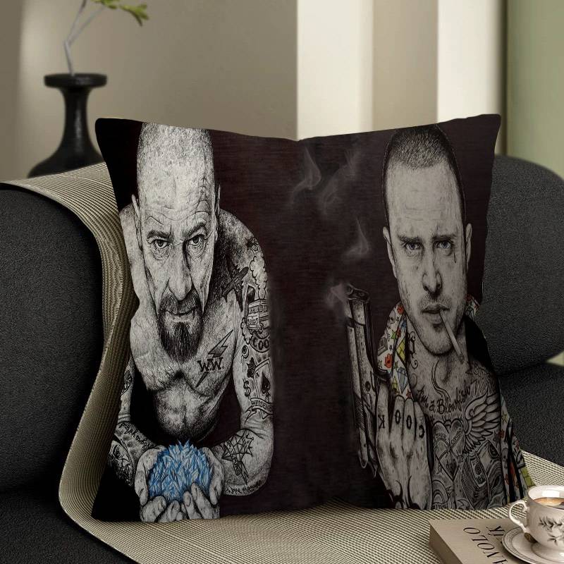 B-Breaking Bad Cushion Cover Polyester Sofa Cushions Decorative Throw Pillows Home Decoration Pillowcover