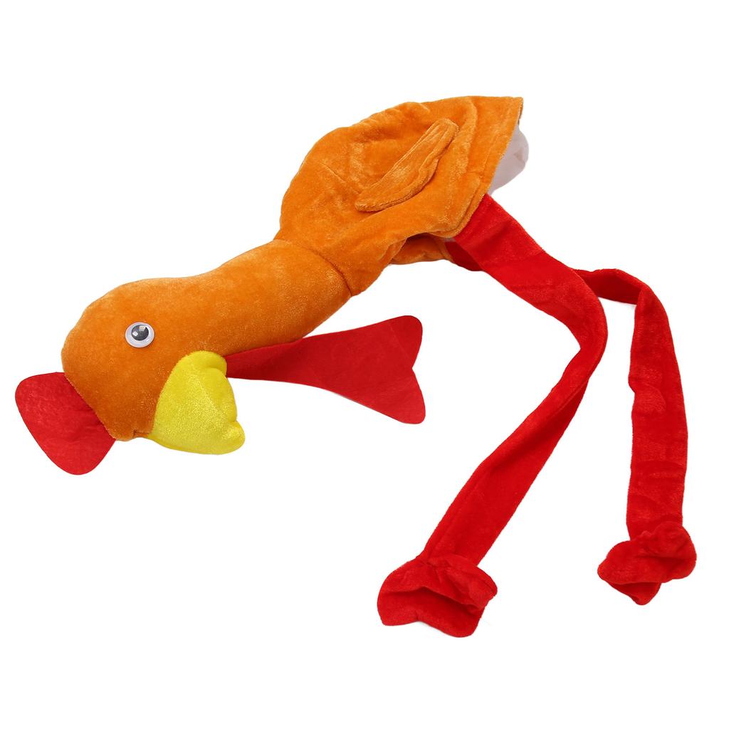 2 Stück truthahn Hut Hell Leuchtende Farben Langlebig Polyester Weich Atmungsaktiv Einfach zu tragen Erntedankfest Hut für Party Cosplay