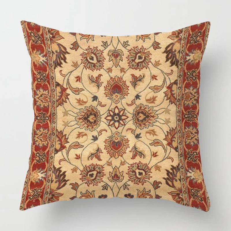 Moroccan Ethnic Pattern Pillowcase    Living Room Sofa Decoration Cushion Cover Home Office