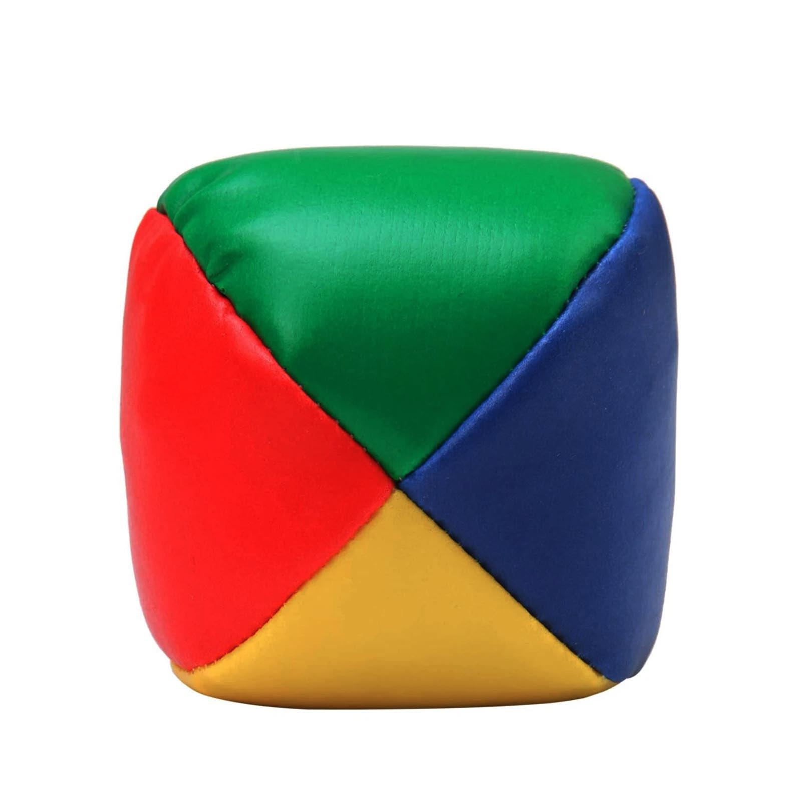 Beanbag Juggling Balls Soft Smooth Durable Easy Grip Multi Coloured Balls for Beginners Adults Party Favor Supplies