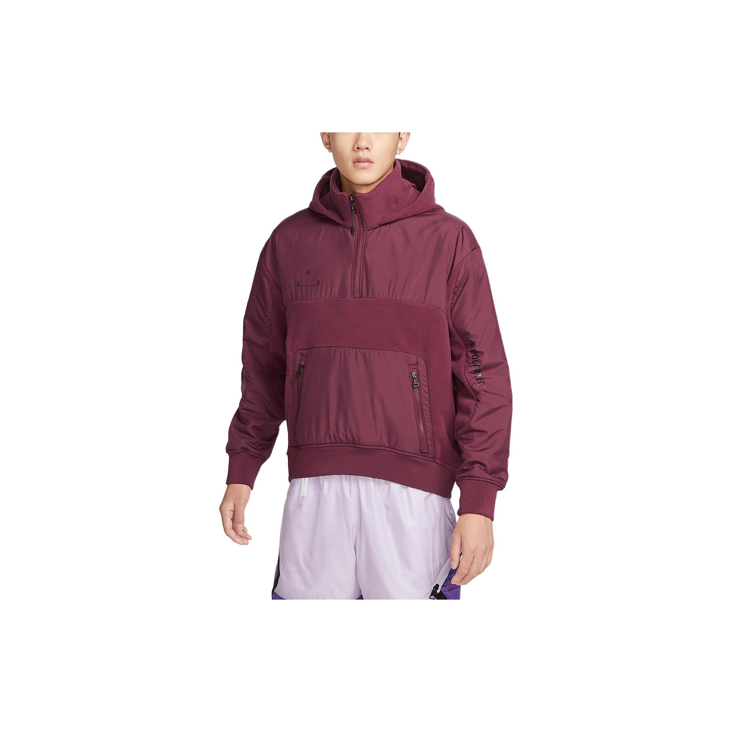 Jordan Sweatshirts Men s Red Hooded Moderate Regular DV1592-680 XXXL