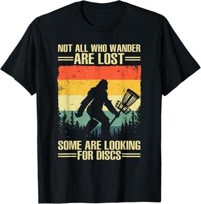 Funny Disc Golf Art For Men Women Kids Disc Golf Player T-Shirt