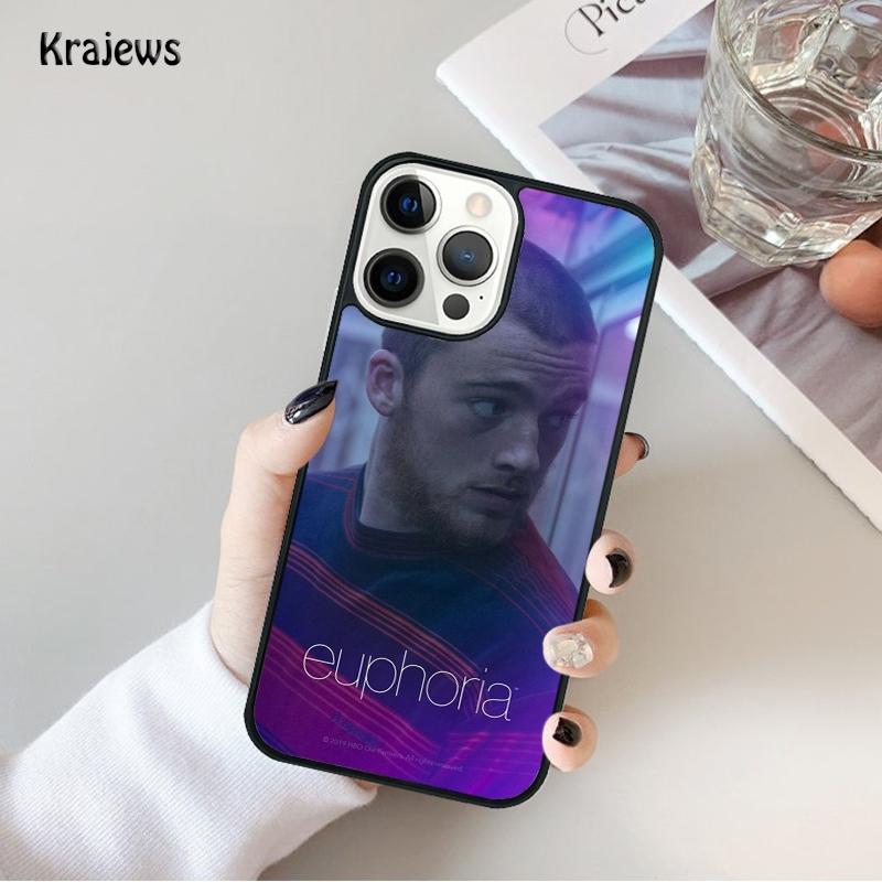 American TV Series Euphoria Phone Case For iPhone 17 Air 16 15 14 Max Plus 11 12 13 Pro Max Phone Cover Coque