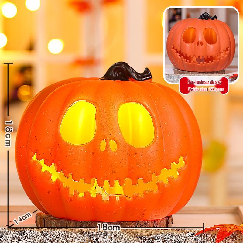 Halloween Glowing Pumpkin Lanterns for Shopping Mall Decor and Courtyard Ornaments