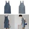 Canvas Gardening Baking Apron Antifouling Kitchen Aprons Japanese Denim Apron  Chef and Servers