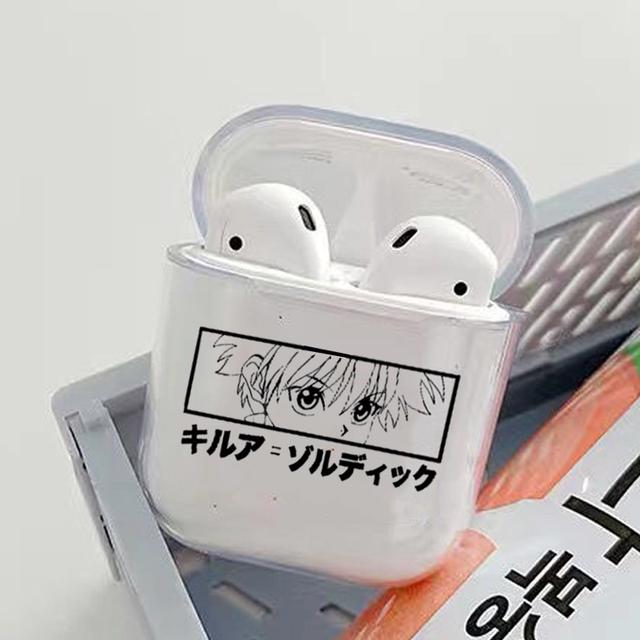 Hunter x Hunter HXH Anime Hunter X hunter 3 Air pod Hoesje voor Airpods 2 1 Hoesjes Voor Air pod pro Doorzichtig Schattig Zacht transparant Coque