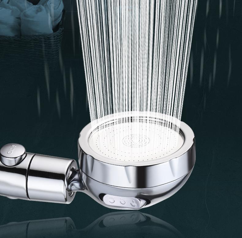 Multi-functional Detachable Shower Heads 3 Spray Modes Water Saving Shower Head