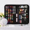 172pcs/set Portable Sewing Kit 30 Buttons Needles Thread  Box Multi-function Sewing Box Set  Travel
