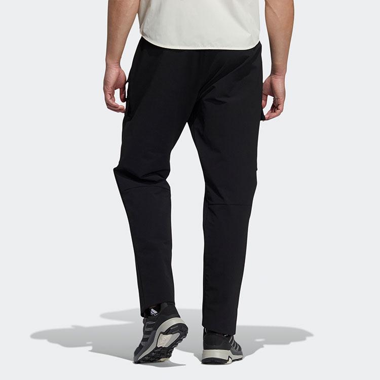 Adidas Knitted Sweatpants Men's Black Moderate Cargo Pants H13794