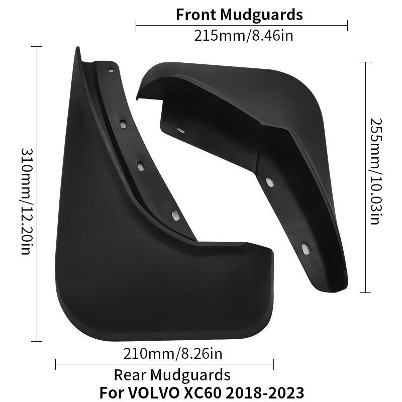 Per VOLVO XC60 Ibrido Paraspruzzi 2018 2019 2020 2026 2026 2026 Parafanghi Protezioni Parafango Paraspruzzi Ruote Anteriore Posteriore Accessori Auto