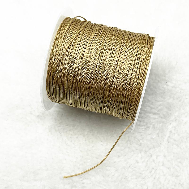 30M/Roll 0.4mm Nylon Cord Thread Chinese Knot Macrame Cord Bracelet Braided String DIY Tassels Beading Shamballa String Thread