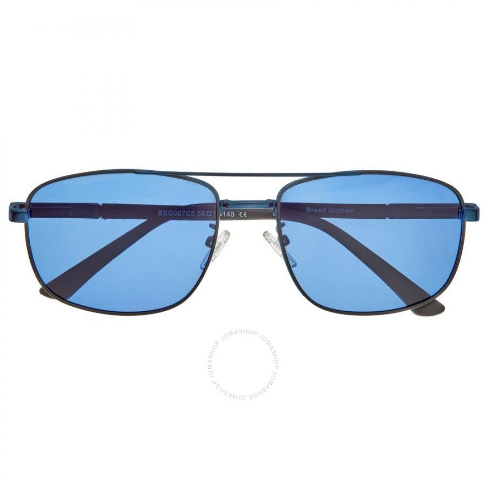 

Breed Men S Blue Rectangular SunglaSSeS bSg067c5