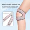 Meniscus Support Patellar Brace Anti-slip Silicone Sports Knee Brace Adjustable Patellar Support with Weightlifting Shock Absorption