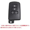 YANMW Voxynore 80 Series Key Case Sienta Key Cover Compatible Toyota Alphard Vellfire 30 Series Smart Key Case, Silver Black