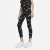 Nike Kids Sportswear Favorites All Over Logo Print Tight Fitness Knit Pants Kids bottoms Black DA1239-010