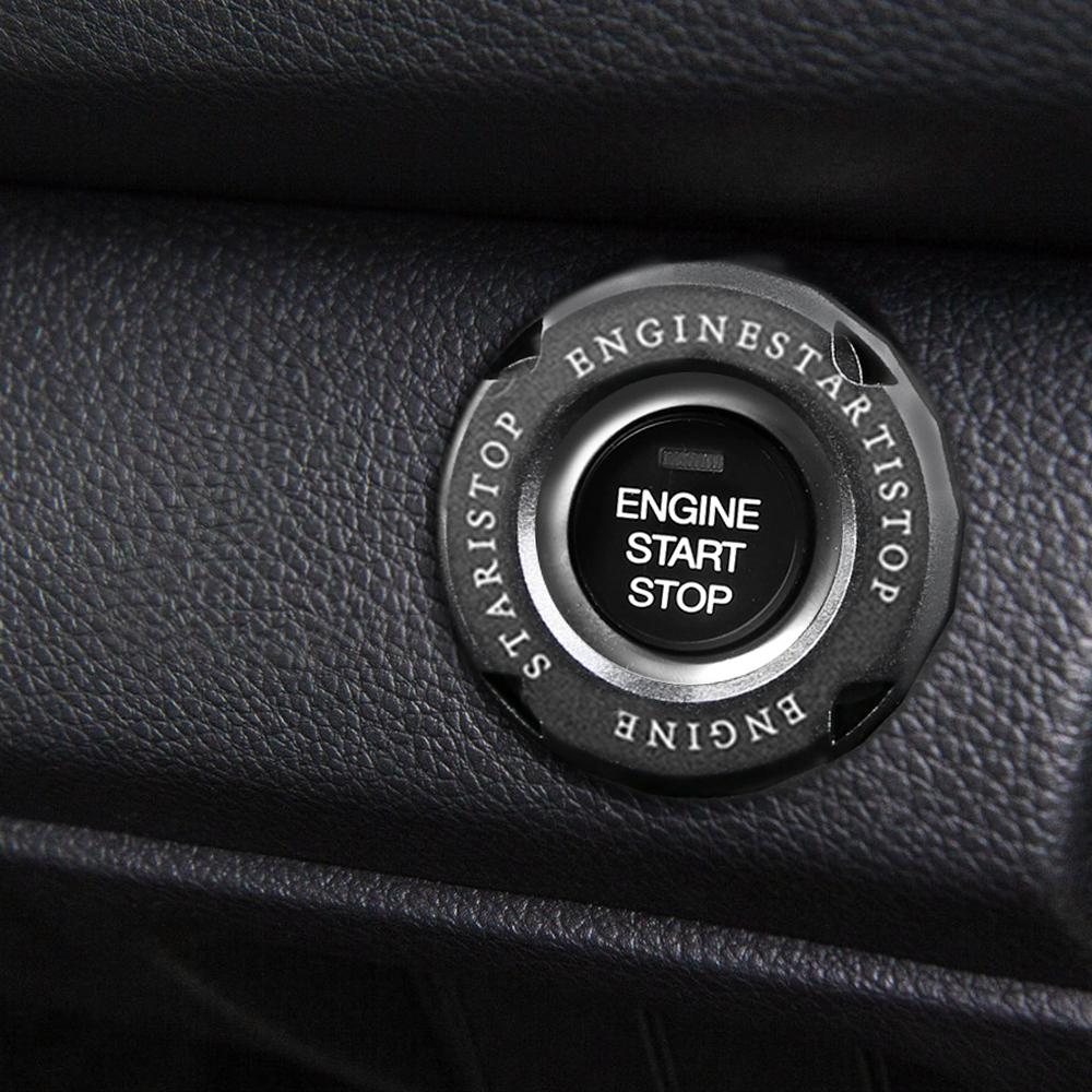 2026 Hot Car Ignition Device One-button Start Cover Decoration Sticker for VW Touran Sharan Jetta TDI R32 Passat Golf Polo GTI Scirocco ET1