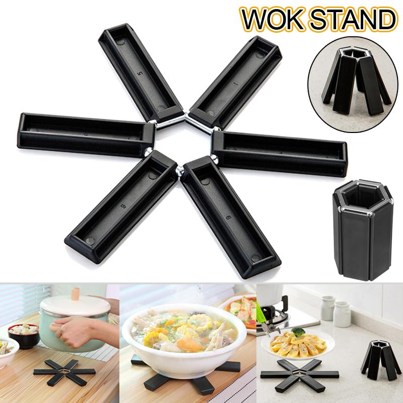 Creative Folding Heat Insulation Pad Placemats Hot Pot Holder Flame Retardant Pot Mats Non-Slip Coaster Pad Kitchen Accessories