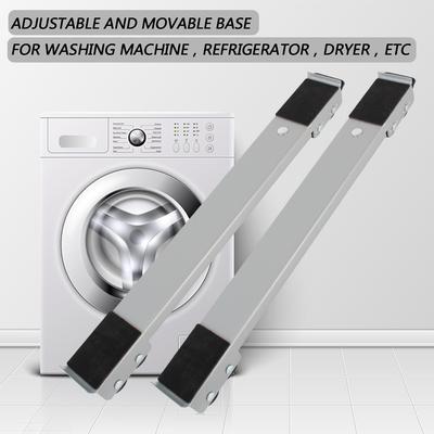 Movable Racks Mobile Roller Bracket Dryer Holder Adjustable Washing Machine Stand Refrigerator Base Mount Universal 24 Wheel