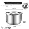 Debo 304 Stainless Steel Multi-Purpose Basin with Lid