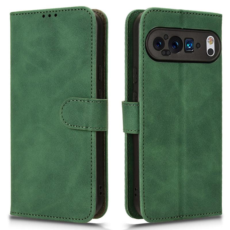 For Google Pixel 9 Pro XL Case Wallet PU Leather Flip Magnetic Closure Phone Cover