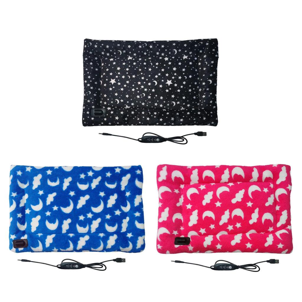 Buy Pet Heating Pad Temperature Adjustable Heated Blanket for Cat Dog