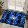 Atalanta FC Design Crystal Velvet Carpet Cozy Non?Slip Printed Rug For Bedroom Living Room Entrance