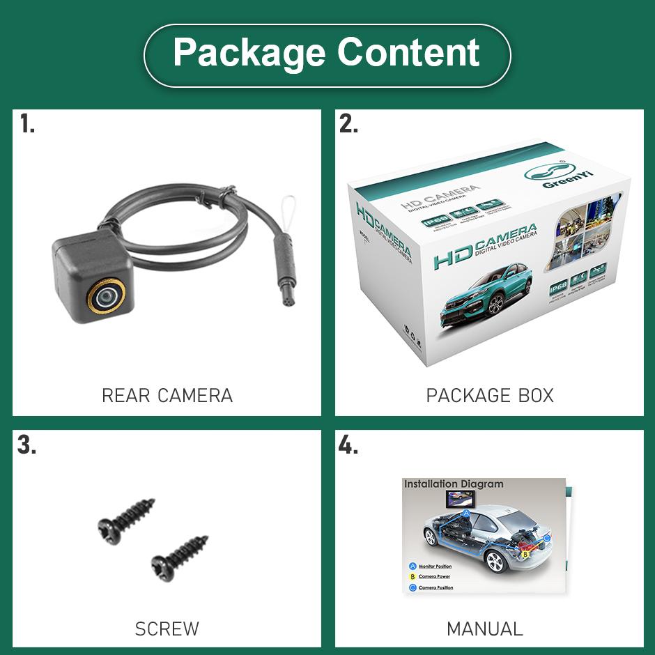 

Специальный 5-контактный HD AHD 1080P 170° объектив Fisheye заднего вида камера заднего вида для замены значка VW с откидной эмблемой и логотипом, ручка переключателя AHD-CVBS720P