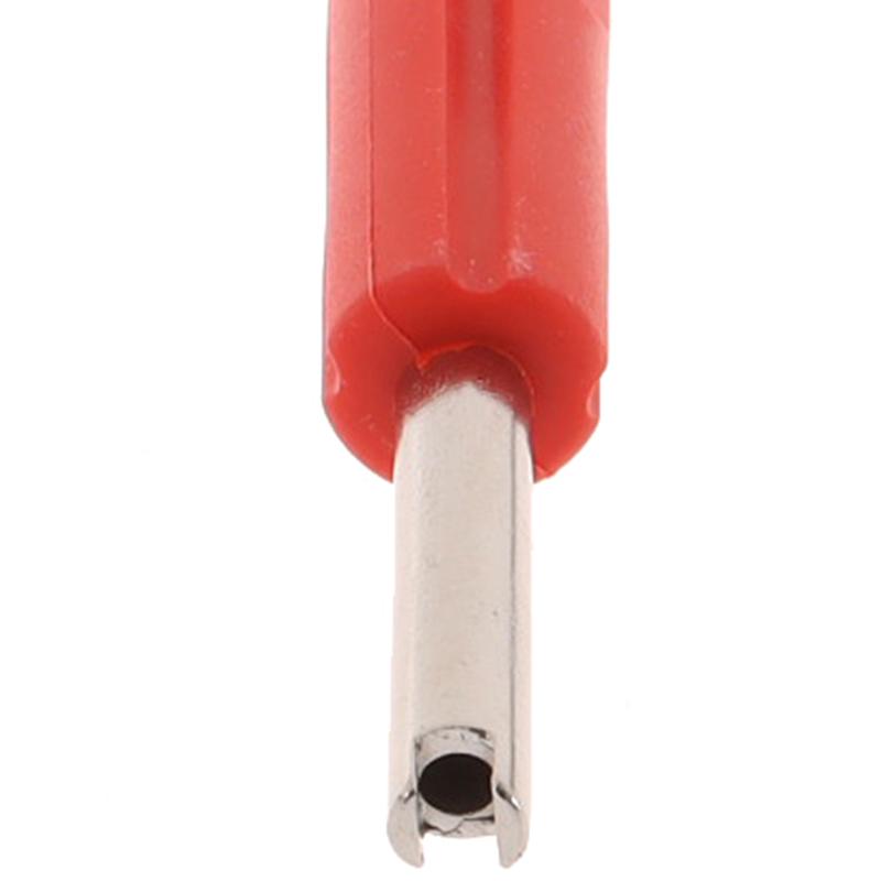 2 Wege Hand Schraubenschlüssel Reifen Reifen Ventilschaft Kern Ausbau Schlüsselwerkzeug A/C und Auto