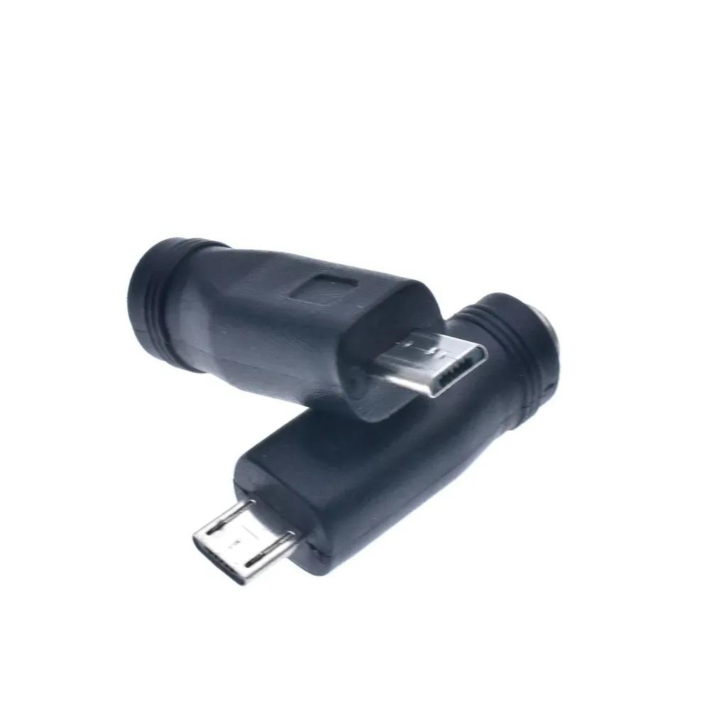 DC-Buchse 5,5*2,1mm auf MICRO / MINI-USB / Typ-C Stecker Adapter DC-Netzteil Adapter Anschlussstecker