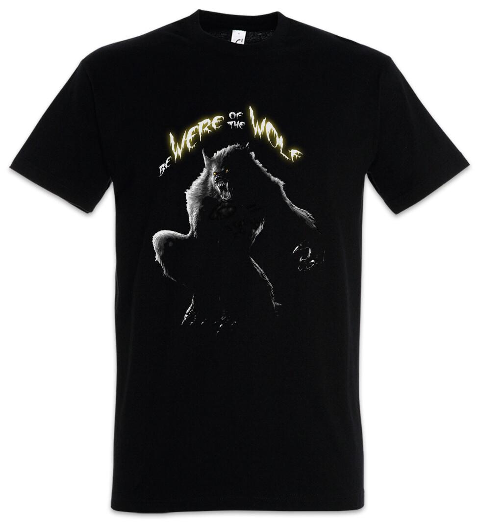 Be Were Of The Wolf Mens T-Shirt Mens Womens Tees Top Wolves Moon Werewolf Werewolf The Werewolf L