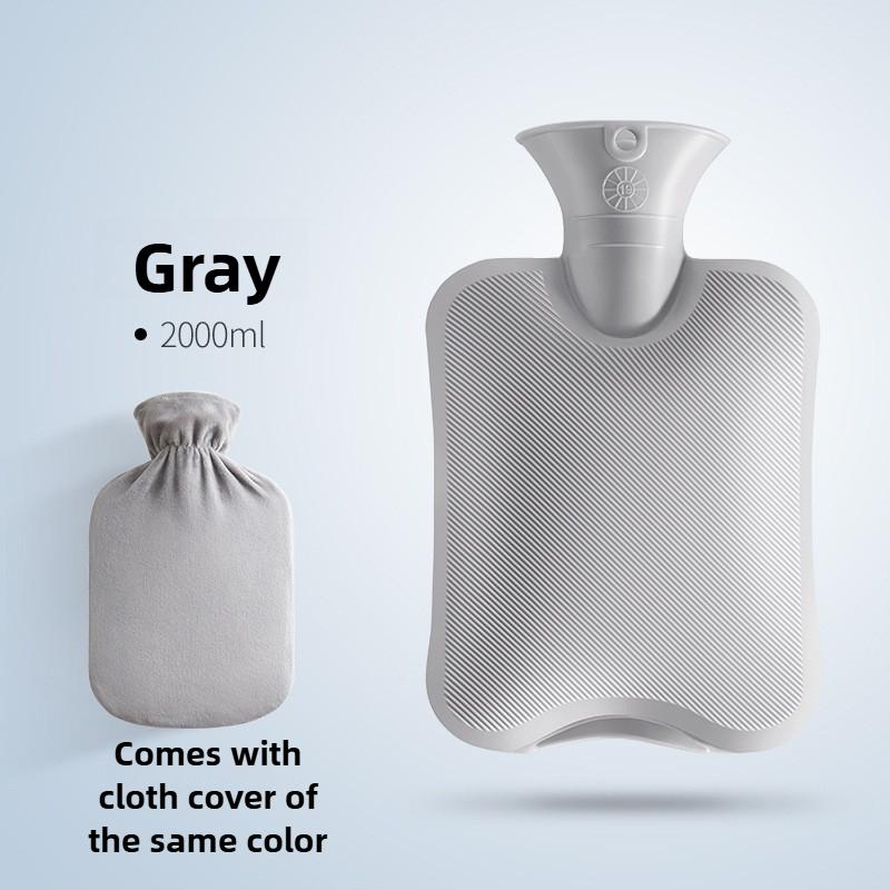 1000/2000Ml Hot Water Bottles Bag Water-filling Hot-water Bag for Female Warm Belly Hands and Feet Keep Warmer Christmas Gift