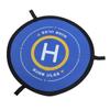 Drone Landing Pad Oxford Cloth Foldable Waterproof Slogan Drone Parking Apron Pad for Lawn 76.6cm 30.2in