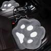Coussin de siège premium doux motif griffe de chat de dessin animé Coussin de siège de voiture confortable Protection quatre saisons