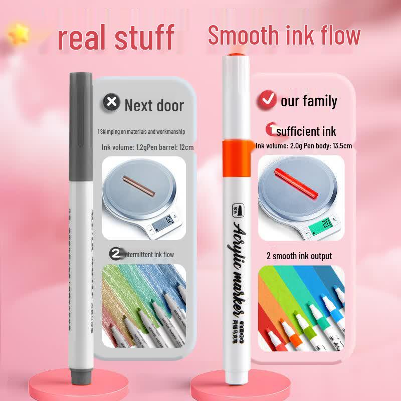 Shu Xing Washable Acrylic Marker Set for Kids
