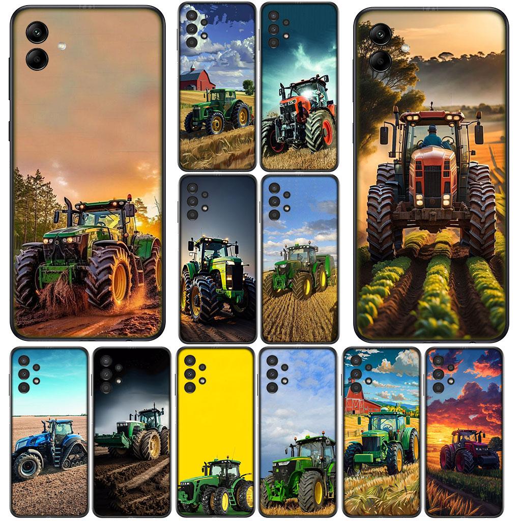 Cover for Xiaomi Poco C71 C65 C61 X7 X6 X5 M6 M7 F6 F7 F8 Ultra Pro C75 Casing Phone Case Farm Vehicle Tractor Field