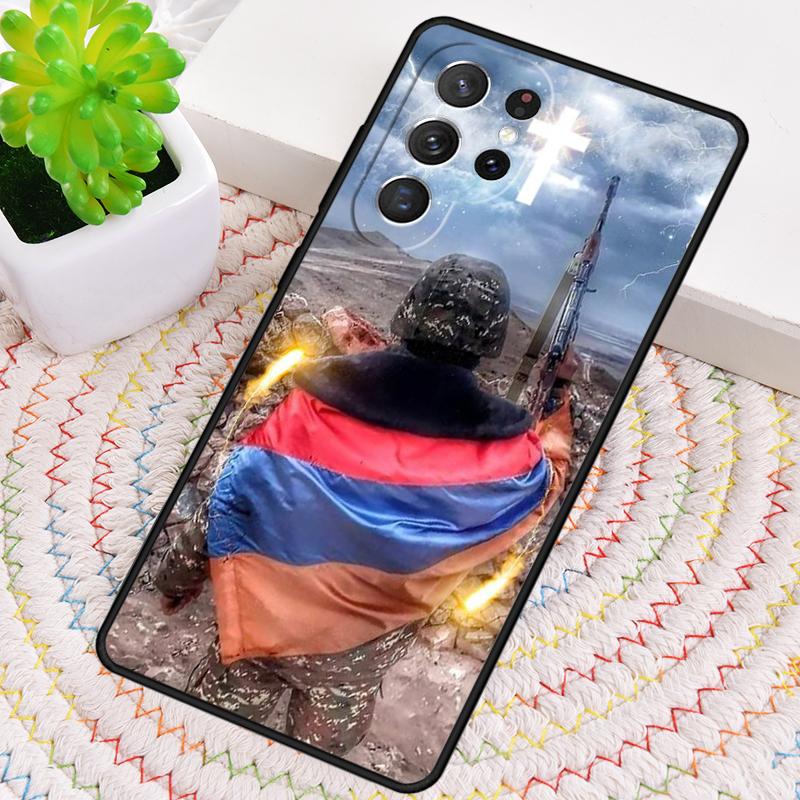 Armenia Armenian Flag Phone Case for Samsung Galaxy Note 10 Pro S26 Ultra S23 S24 FE S25 S21 S22 PLUS Shockproof Cove