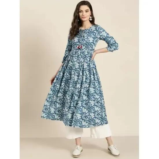 

Женский комплект из смеси хлопка и вискозы Kurta Palazzo
