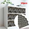 Abstract Mosaic Ceramic Tile Sticker For Home Renovation Waterproof Kitchen And Bathroom Decoration