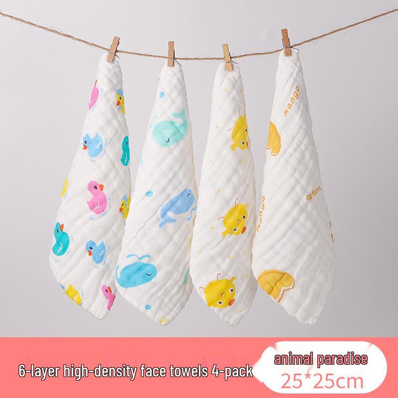 Newborn Baby Gauze Bibs & Scarves: Pure Cotton Handkerchiefs & Towels for Winter